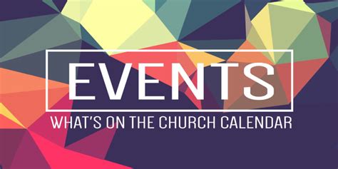 Upcoming Events Template