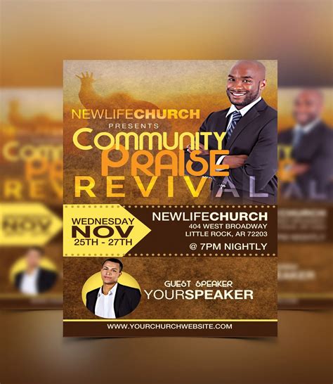 Church Flyer Template 3