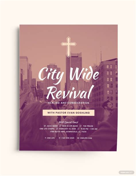 Church Flyer Templates Free