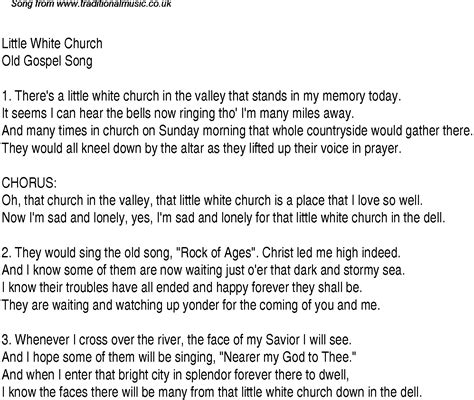 Church Lyrics