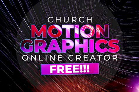 Church Motion Graphics Example 5