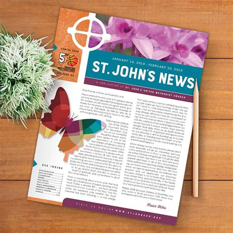 Church Newsletter Design