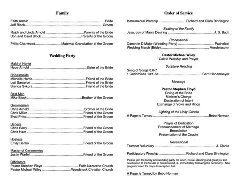 Church Program Template 5