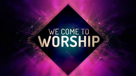 Worship Intro template