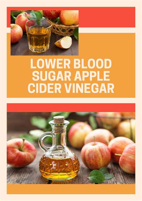 Cider Vinegar Blood Sugar