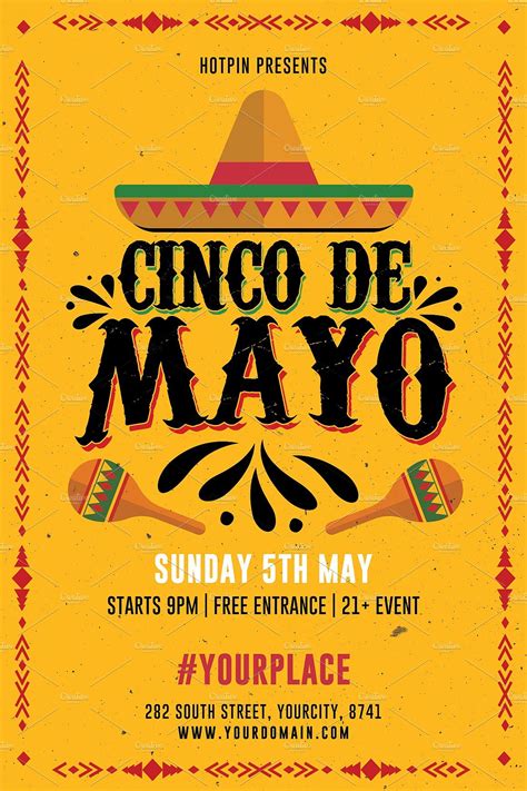 Cinco de Mayo Flyer Design 4