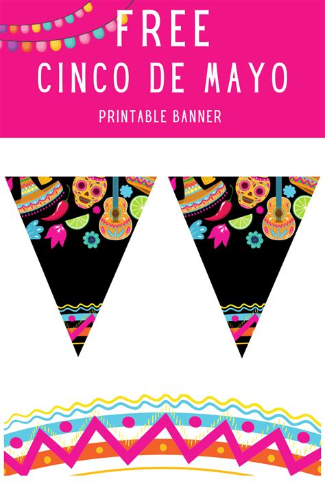 Colorful papel picado and piñata decorations for Cinco de Mayo