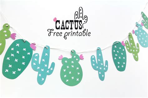 Printable fiesta garland for Cinco de Mayo