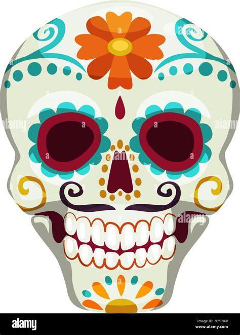 Sugar skull decorations for Cinco de Mayo