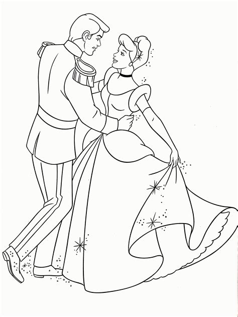 Cinderella Coloring Pages