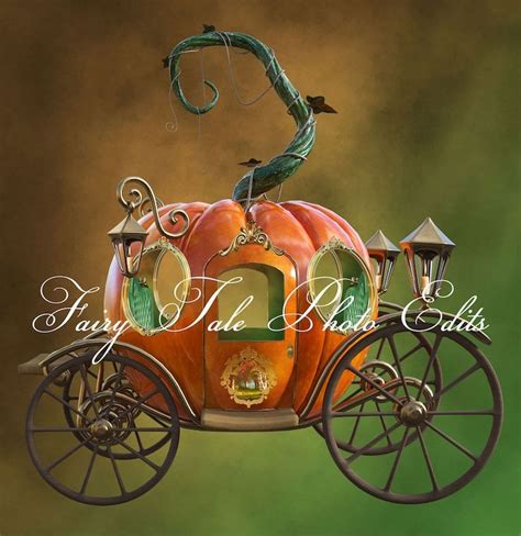 Cinderella's pumpkin carriage coloring page with horses and ribbons