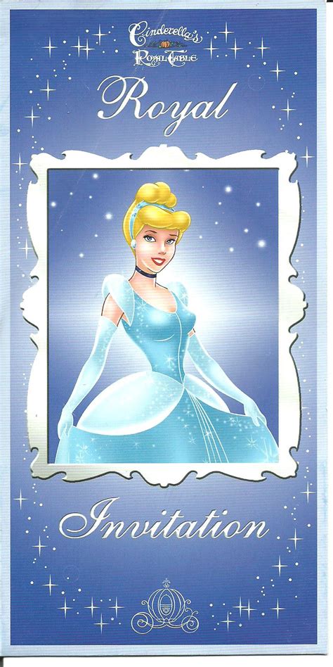 Cinderella Royal Invitation