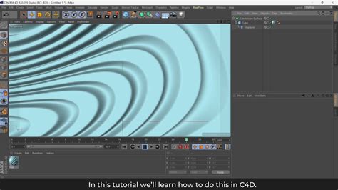 Cinema 4D Abstract Animation Template