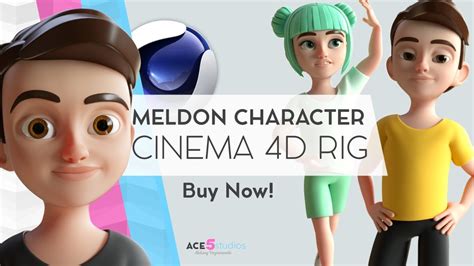 Cinema 4D Character Animation Template