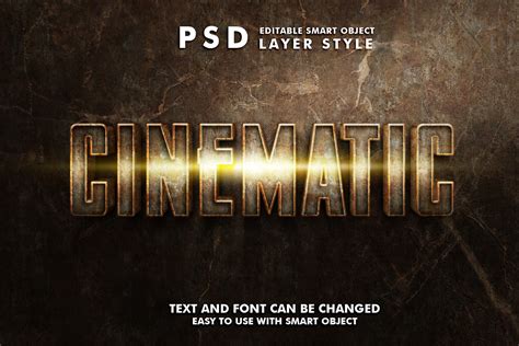 Cinematic Text Template 6