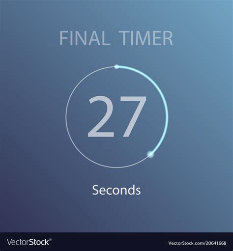 Circle Countdown Template