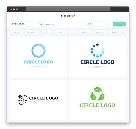 Circle logo design principles