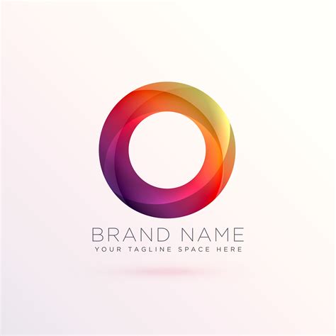 Circle logo design template 1