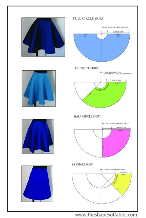 Circle Skirt Pattern Variation