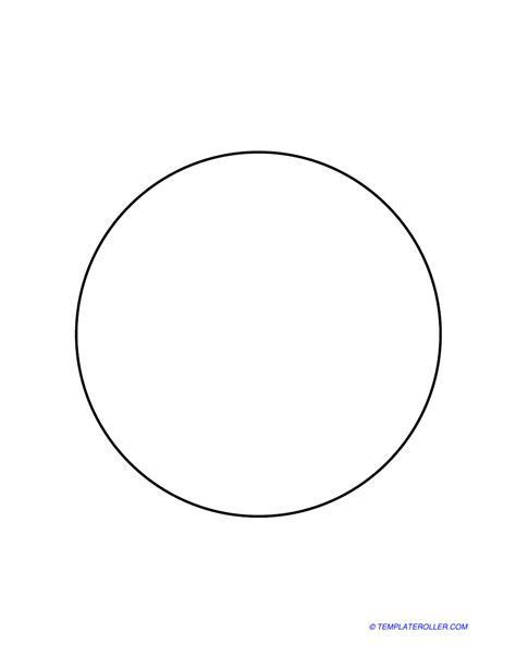 Circle Templates Image 6