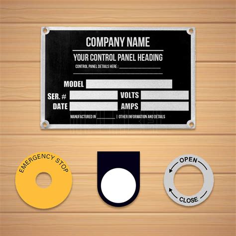 Circuit Breaker Label Template 3