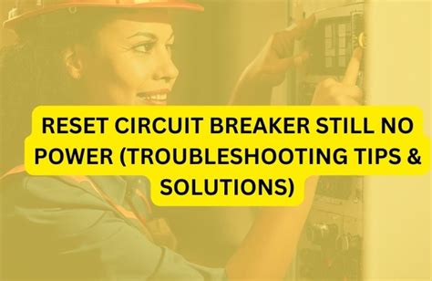 Circuit Breaker Troubleshooting Tips