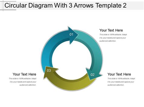 Circular Arrow Diagram Template