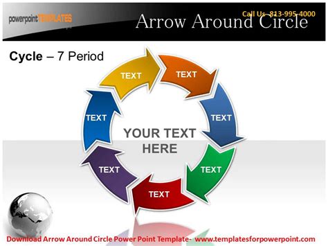 Circular Arrow PowerPoint Template Examples