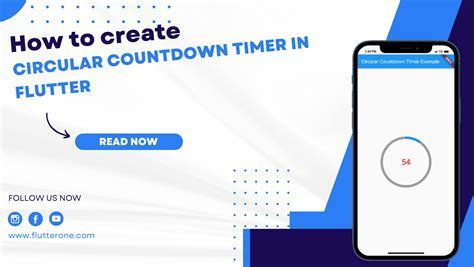 Circular countdown timer