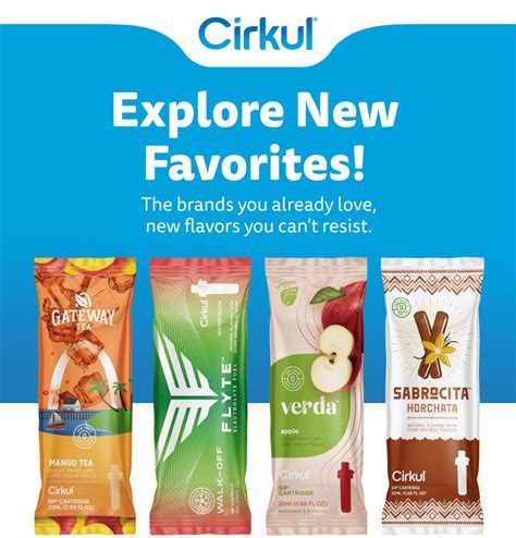 Cirkul Flavors and Cash