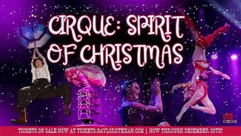 The Captivating Music of Cirque Spirit of Christmas