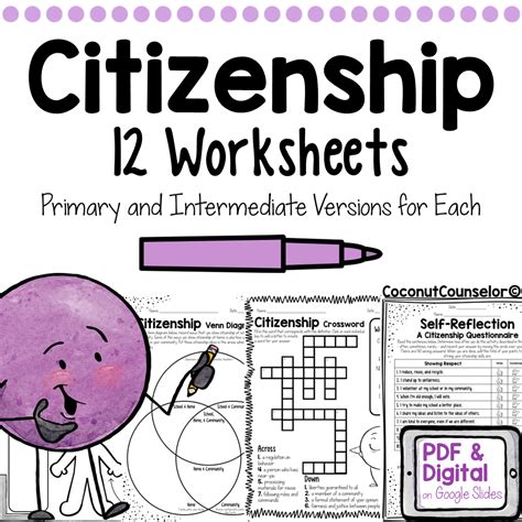 Citizenship Worksheets