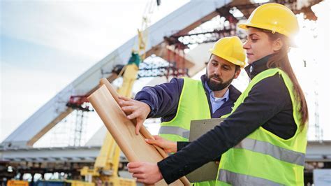 An image of a civil engineer working on a construction site