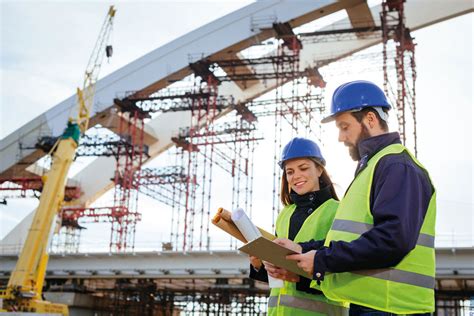 Civil Engineers on Construction Site