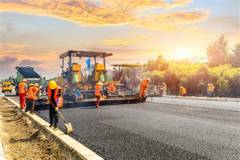 Civil Engineers Working on Highway Construction