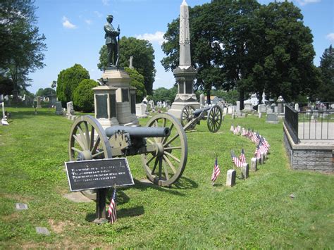 Image of a civil war cemetery