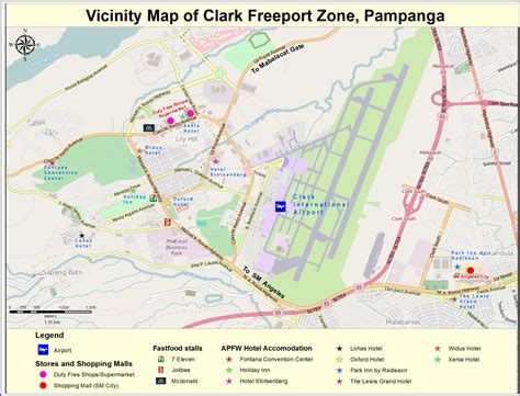 Clark Zone Map