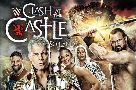 WWE Clash at the Castle Official Poster