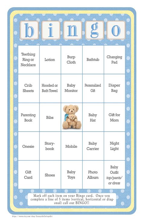 Classic Baby Bingo