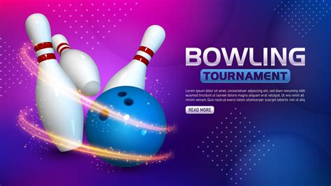 Classic Bowling Theme Flyer Template