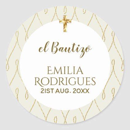 Classic Elegance Bautizo Invitation Template