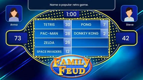 Classic Family Feud Template