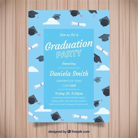 Classic Graduation Photo Card Templates