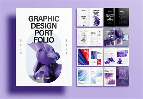 Classic Graphic Design Portfolio Template