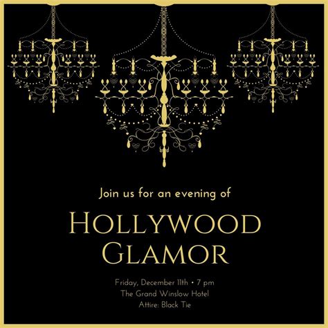 Classic Hollywood Glam Template