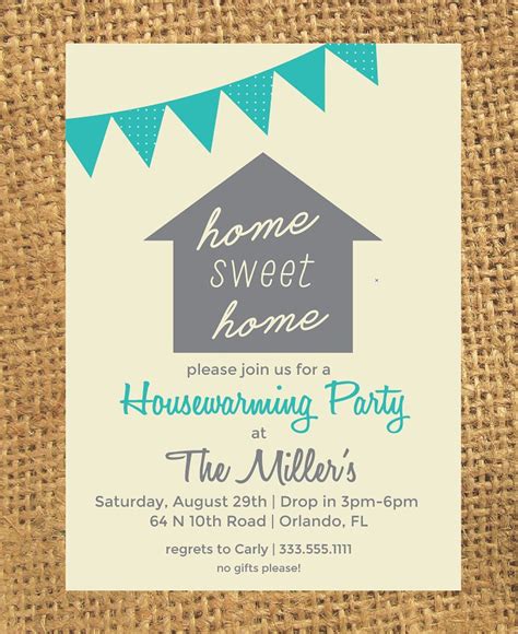 Classic Housewarming Party Invitation