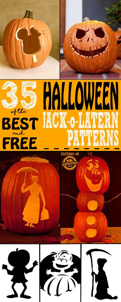 Classic Jack-O'-Lantern Pattern