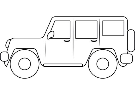 Classic Jeep Template