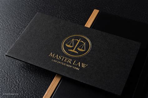 Classic Lawyer Business Card Template