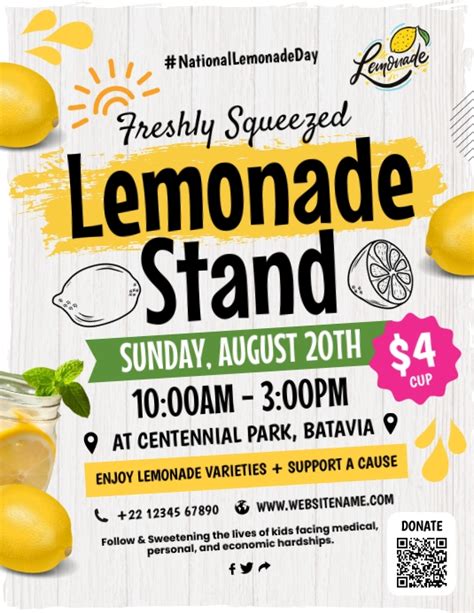 Classic Lemonade Stand Flyer